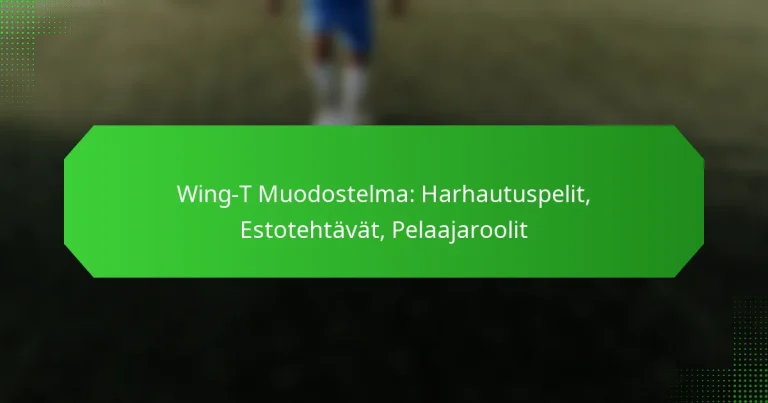 Wing-T Muodostelma: Harhautuspelit, Estotehtävät, Pelaajaroolit